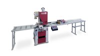 Behringer Eisele cold saw Recherche with electronic length measuring system with feeding tongs ELA-P