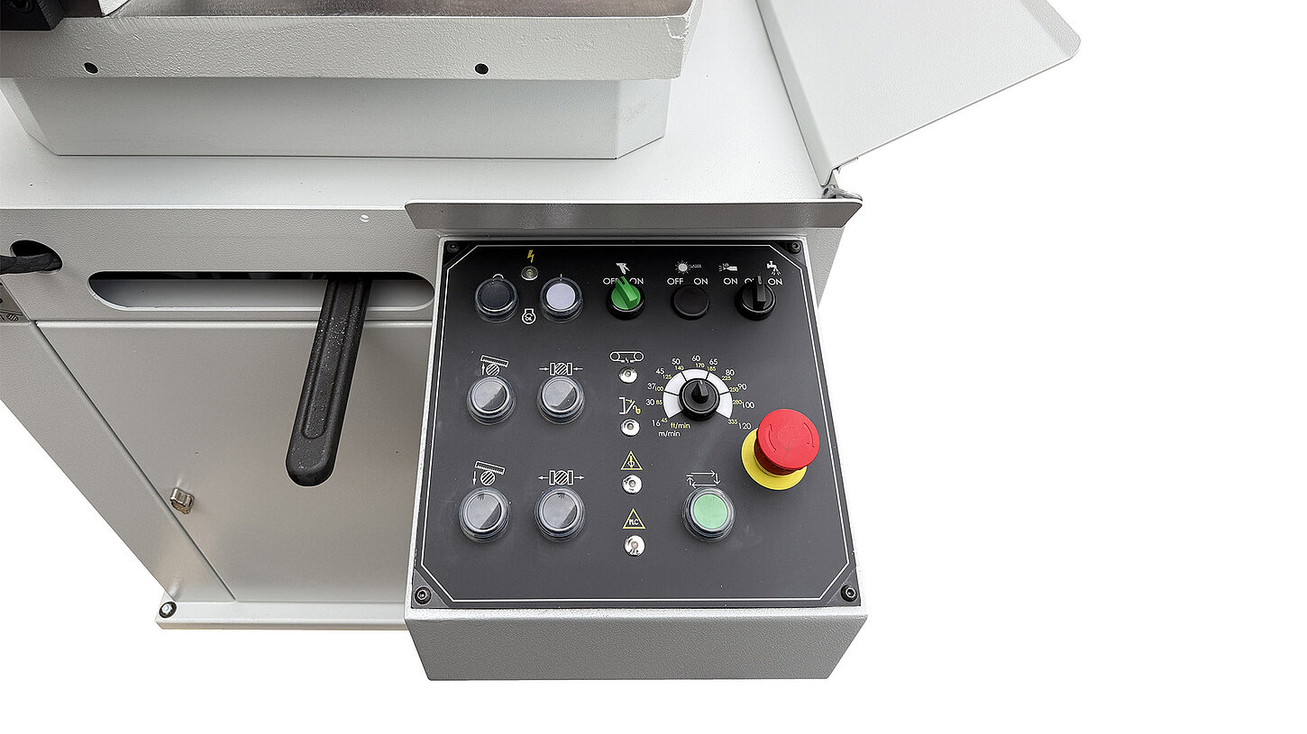 Behringer mitre saw SLB230DG-HA control panel